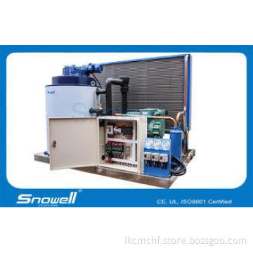 1.5 - 2.2mm Flake Ice Maker Machine For Concrete Cooling ,